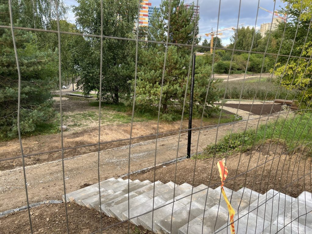 J. Rutkausko g. skveras (J. Rutkausko g.) - Parkas - statybų nuotraukos