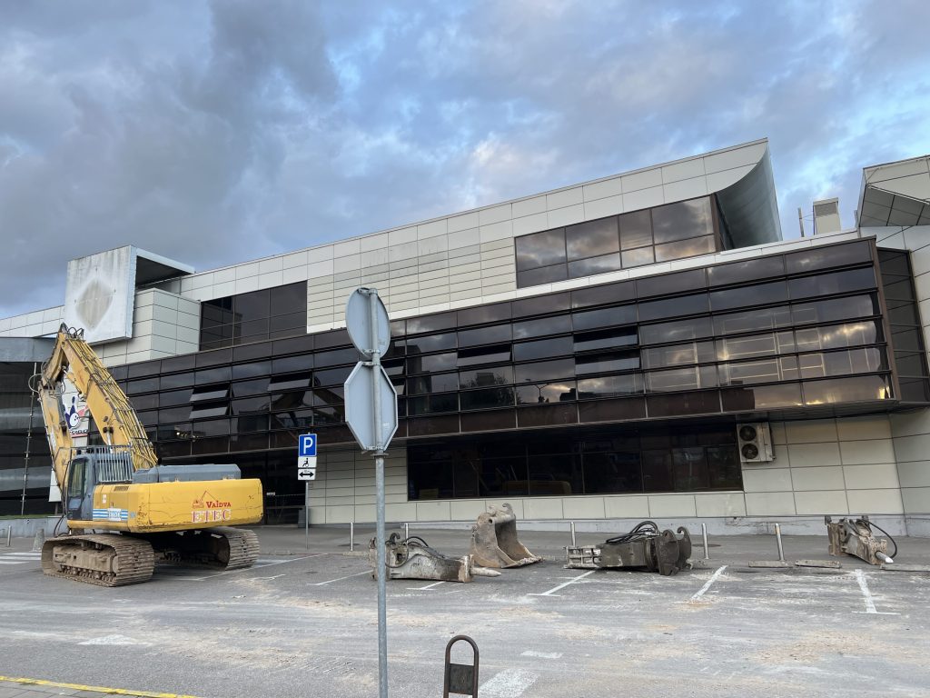 PC Mada rekonstrukcija (Viršuliškių g. 40, 42) - Shopping center - construction photos