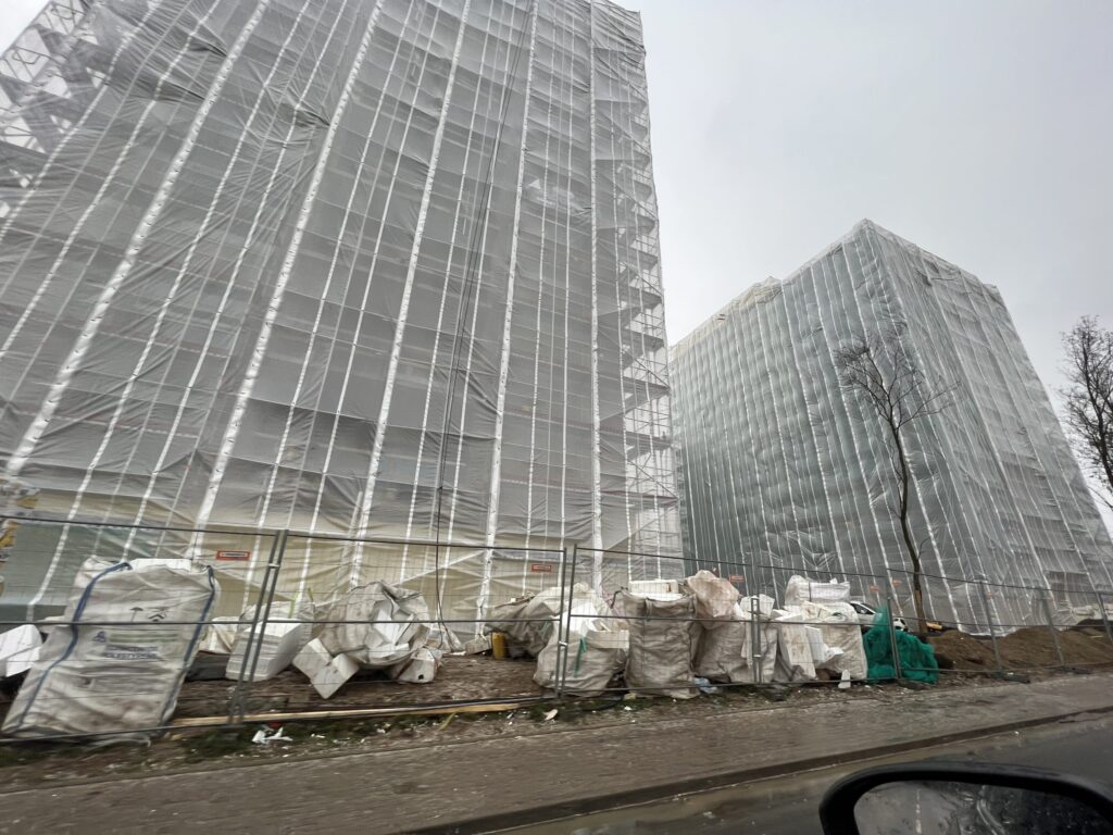 O5 NAMAI (Žeimenos g. 82) - Multi apartment - construction photos