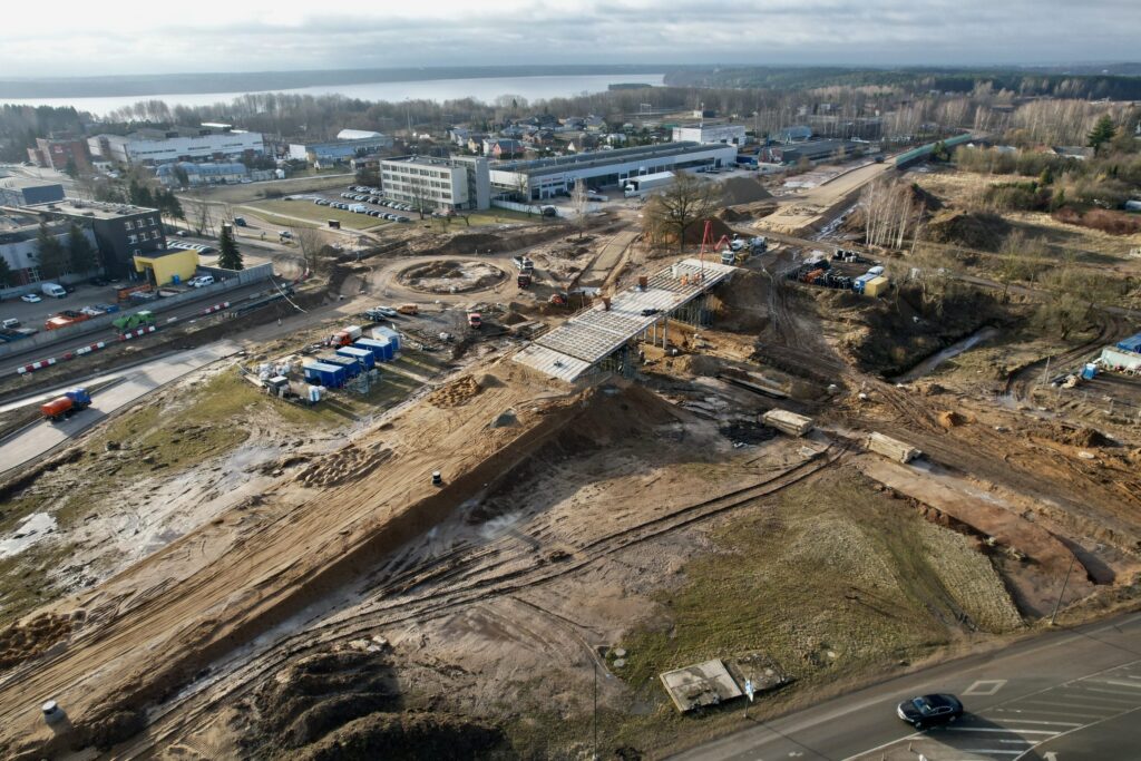Kauno pietrytinis aplinkelis 1 etapas (Pietrytinis aplinkkelis) - Road - construction photos