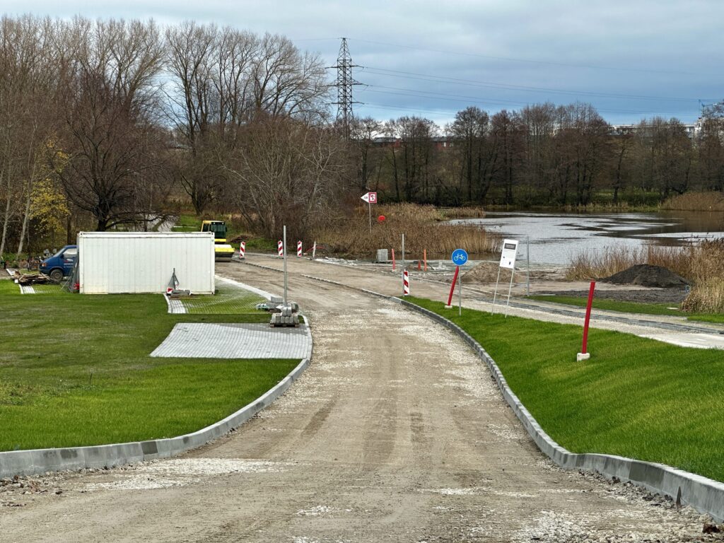 Valčių nuleidimo prieplauka (Liepų g.) - Waterside - construction photos