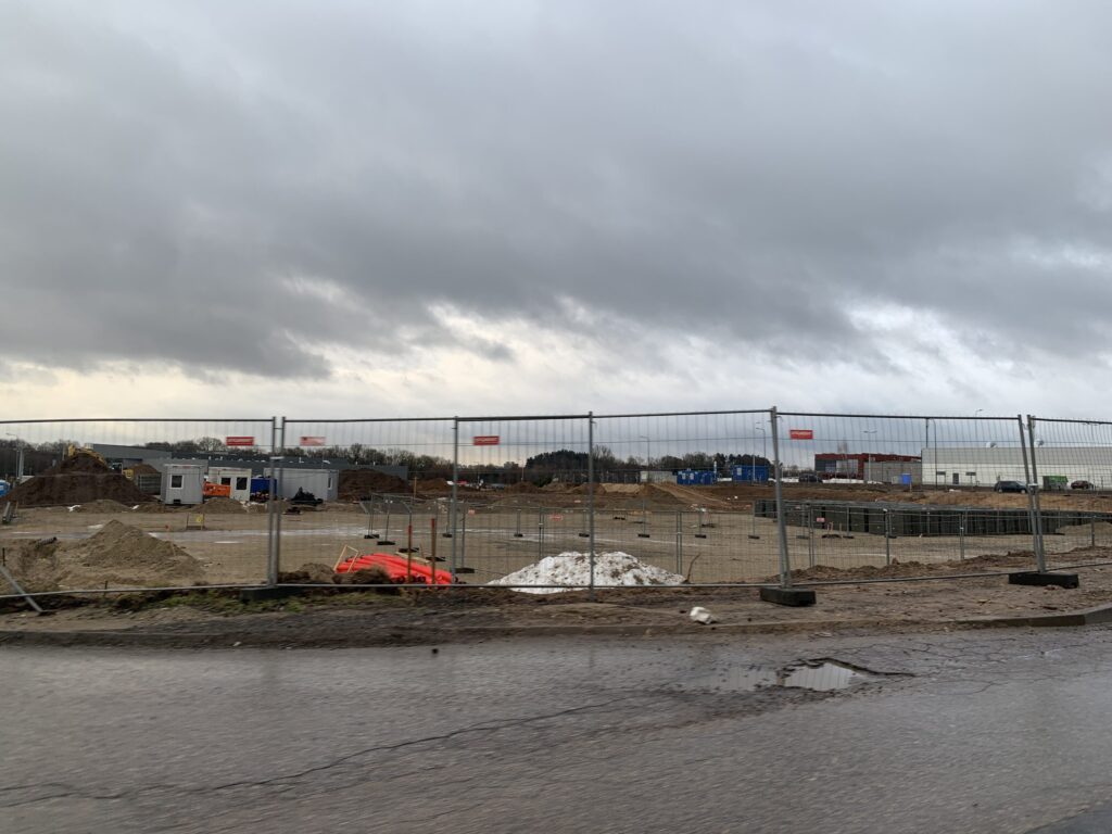 B. Brazdžionio g. 25 (B. Brazdžionio g. 25) - Noliktava / Izplatīšanas centrs - būvdarbu attēli