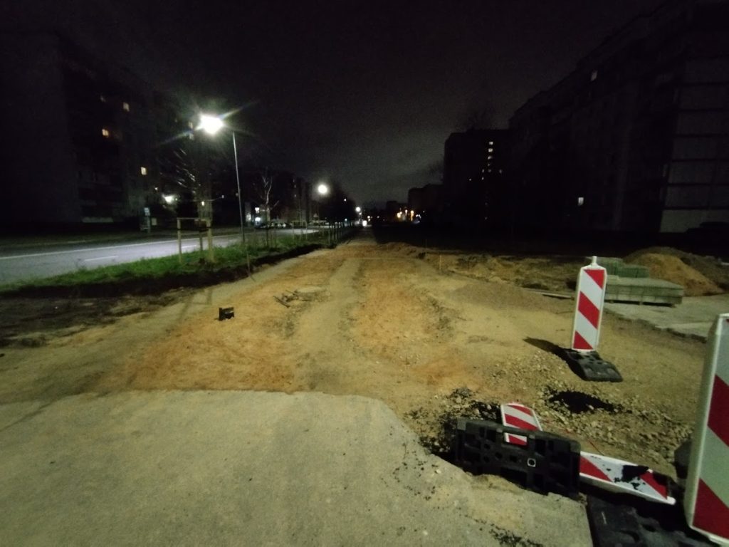 Velosipēdu ceļš Rīga - Ulbroka (Augusta Deglava iela) - Bike path - construction photos