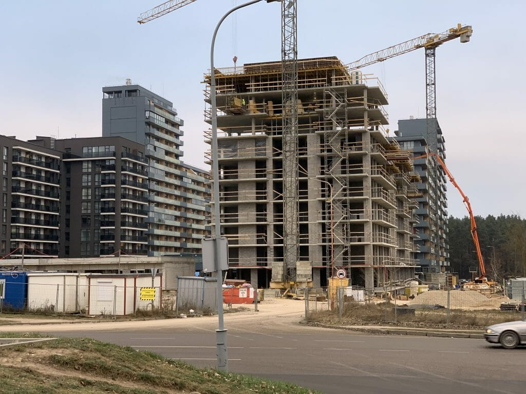 Trinapolio namai 2 etapas (Trinapolio g. 3) - Multi apartment - construction photos