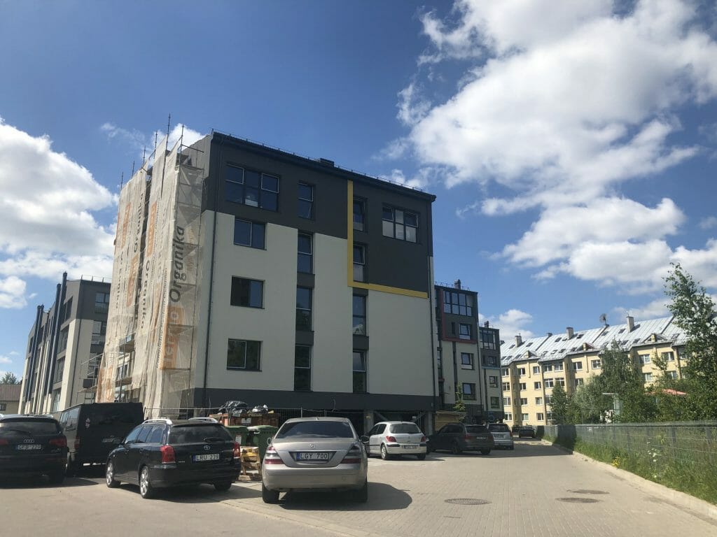 Skandea (Pasimatymo aklg. 17) - Korterelamu - ehituse fotod
