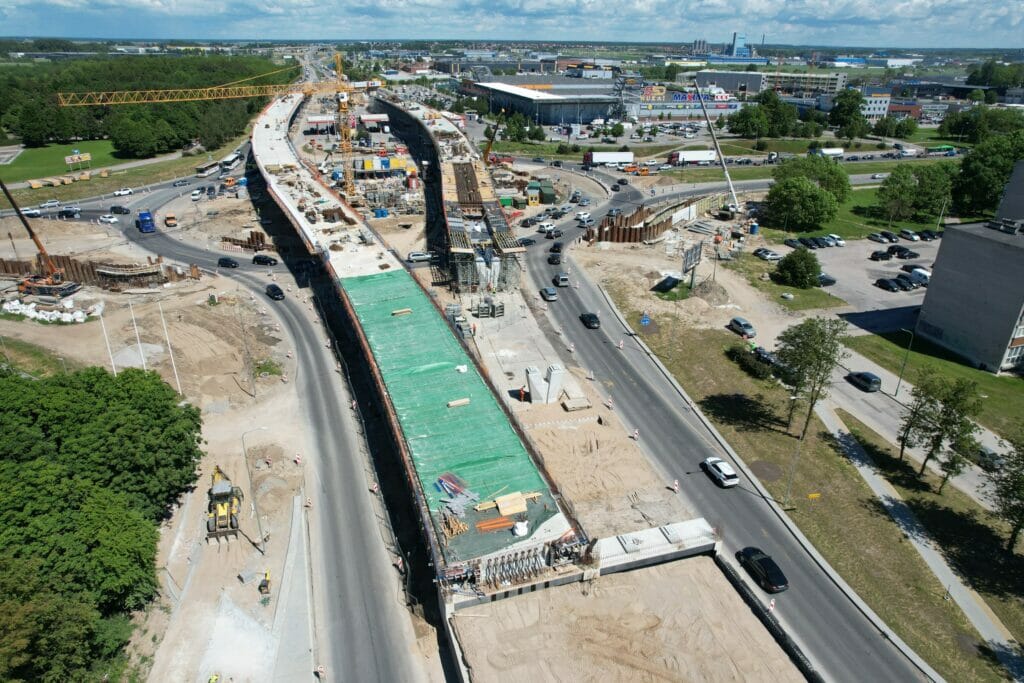 Baltijos pr. žiedinė sankryža (Baltijos pr., Šilutės pl.) - Road - construction photos