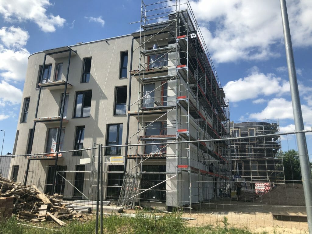Tonkūno apartamentai 1 etapas (J. Tonkūno g. 10) - Daugiabutis - statybų nuotraukos