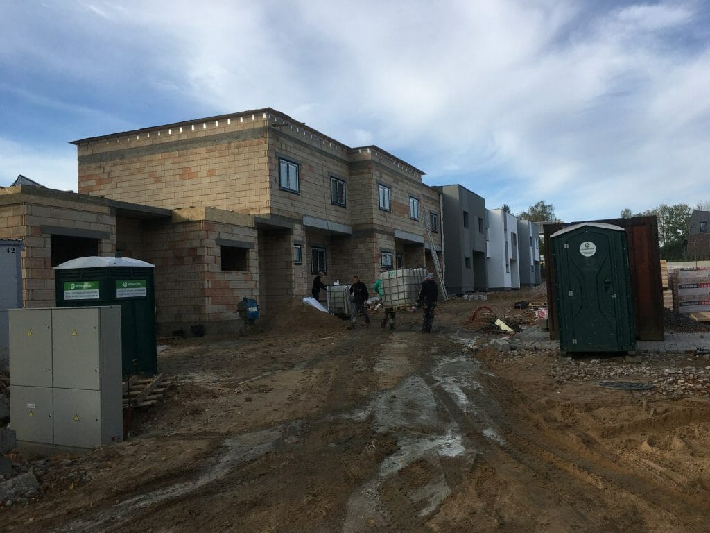 Džiaugsmo slėnis (Stasio Lozoraičio g. 35, 37, 39, 41, 45, 47, 49, 51) - Row housing - construction photos