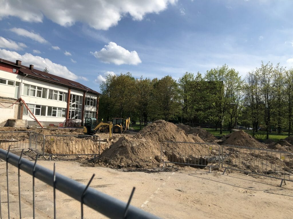 Priešgaisrinis depas (Rolando Jankausko g. 2) - Administrative - construction photos