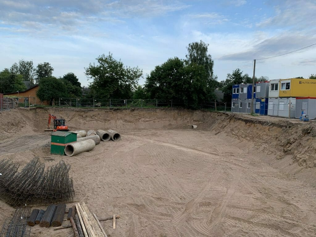 Kintų 11 (Kintų g. 11) - Verslo centras - statybų nuotraukos