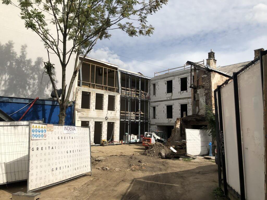 Raugyklos g. 3 (Raugyklos g. 3) - Multi apartment, Office center - construction photos