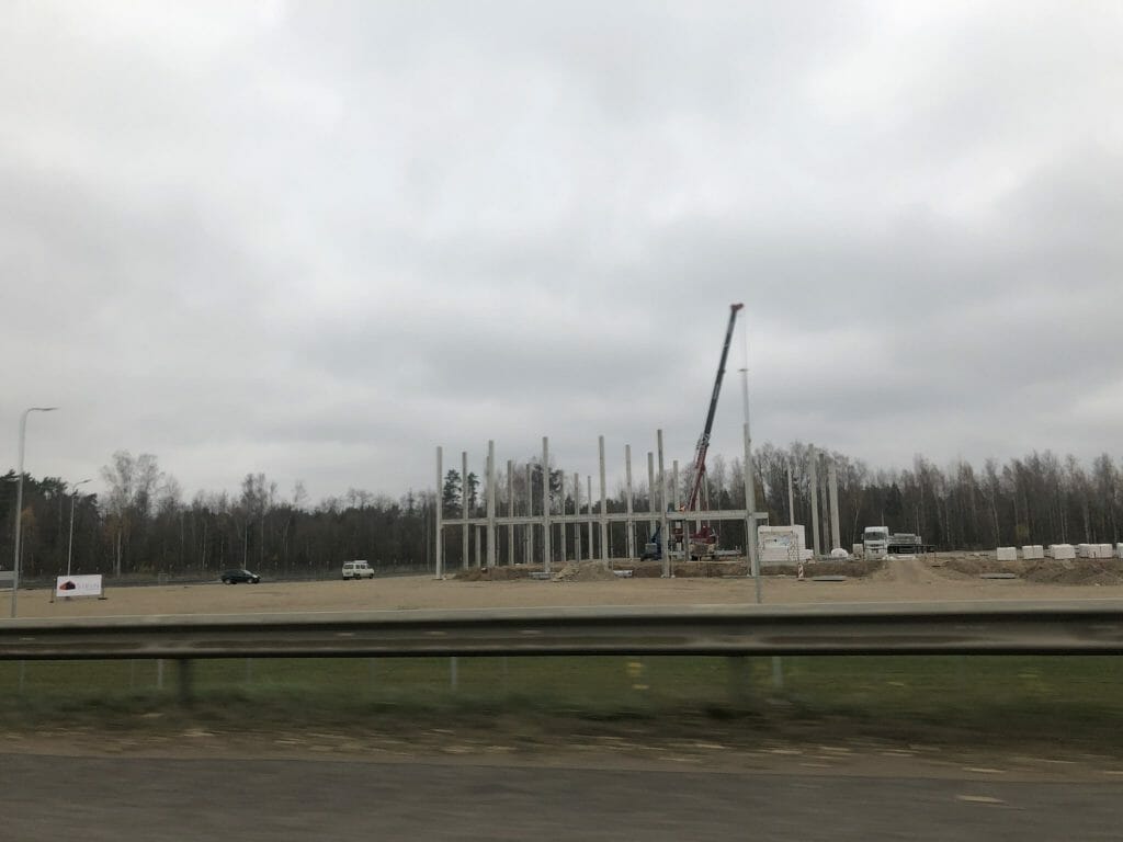 Kauno logistikos centras (Martinavos g. 8) - Warehouse / Distribution center - construction photos