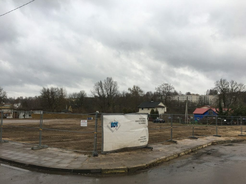 LIDL Pramonės g. (Pramonės g. 17A) - Pārtikas veikals - būvdarbu attēli