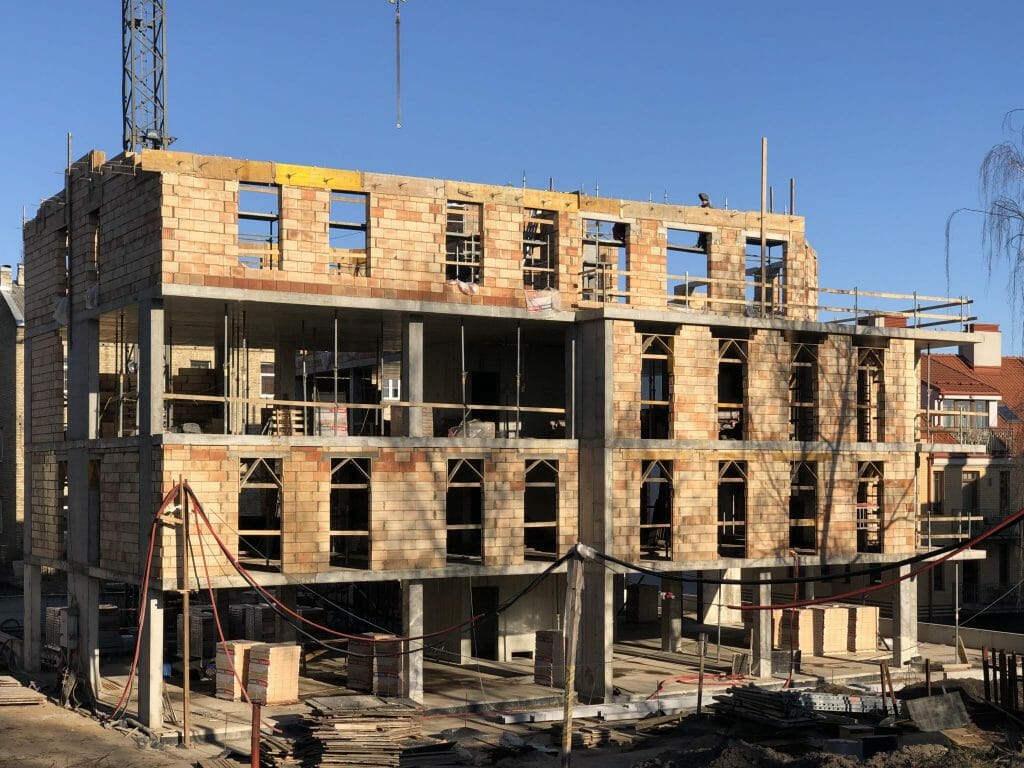 Mindaugo rezidencija (Mindaugo g. 12A) - Multi apartment - construction photos