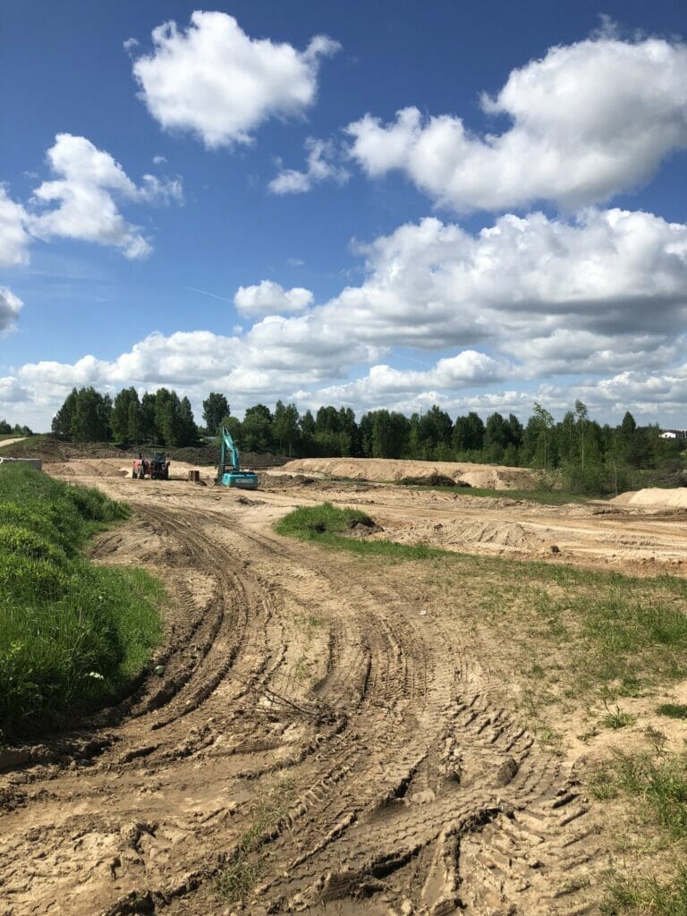 Vyšnios 1 etapas (Karaliaučiaus g. 25, 27) - Multi apartment - construction photos