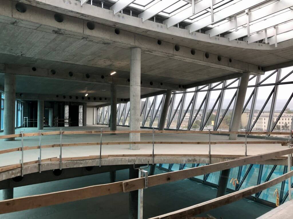 Green Hall 3 (Upės g. 9) - Office center - construction photos