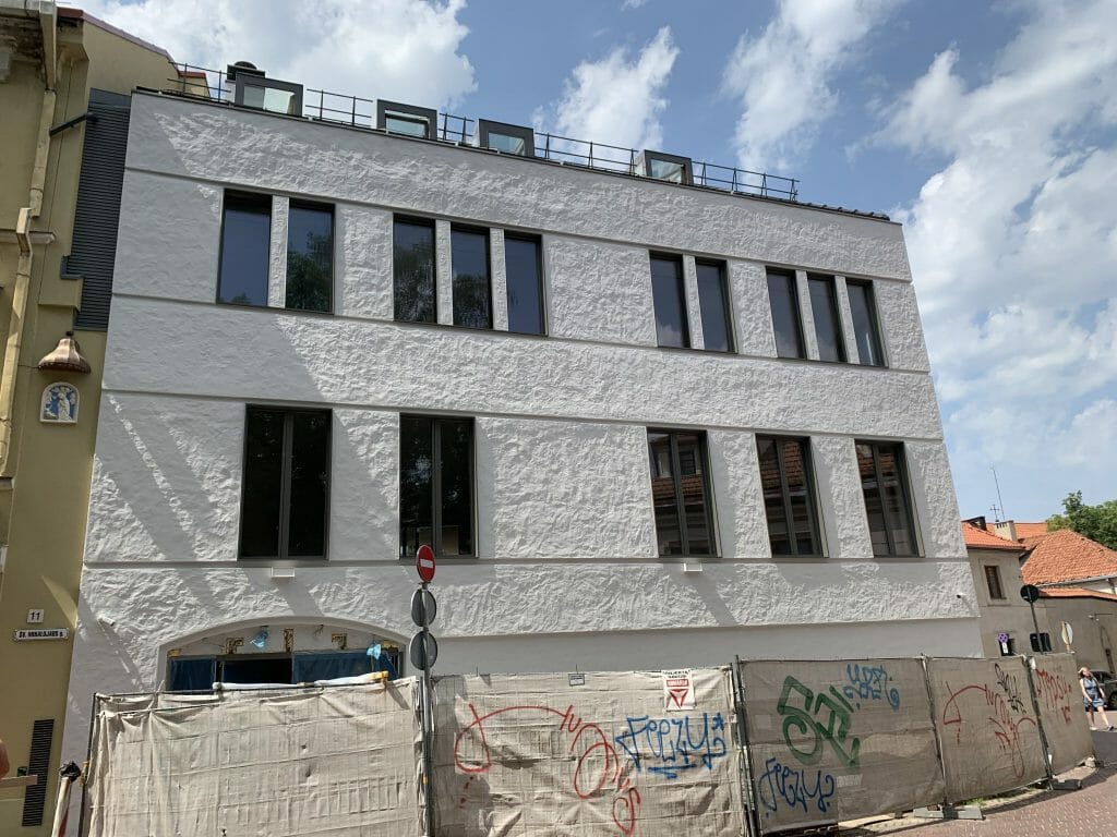 Šv. Mikalojaus g. 9 (Šv. Mikalojaus g. 9) - Hotel - construction photos