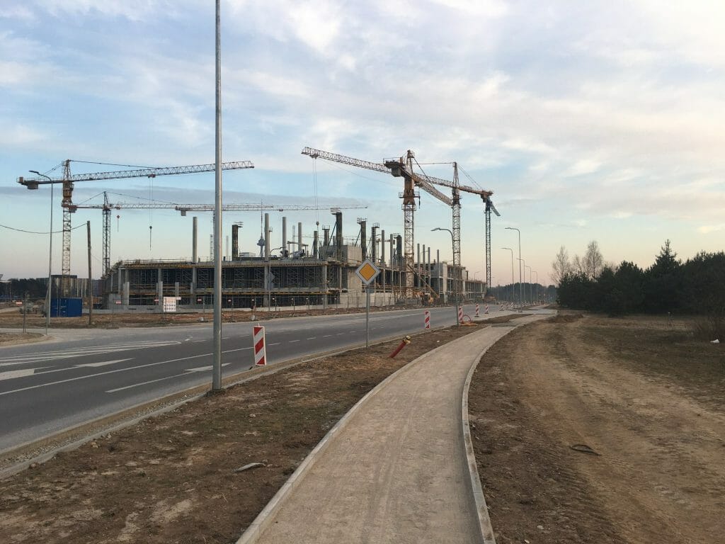 Vilnius OUTLET (Vytauto Pociūno g. 8) - Shopping center - construction photos