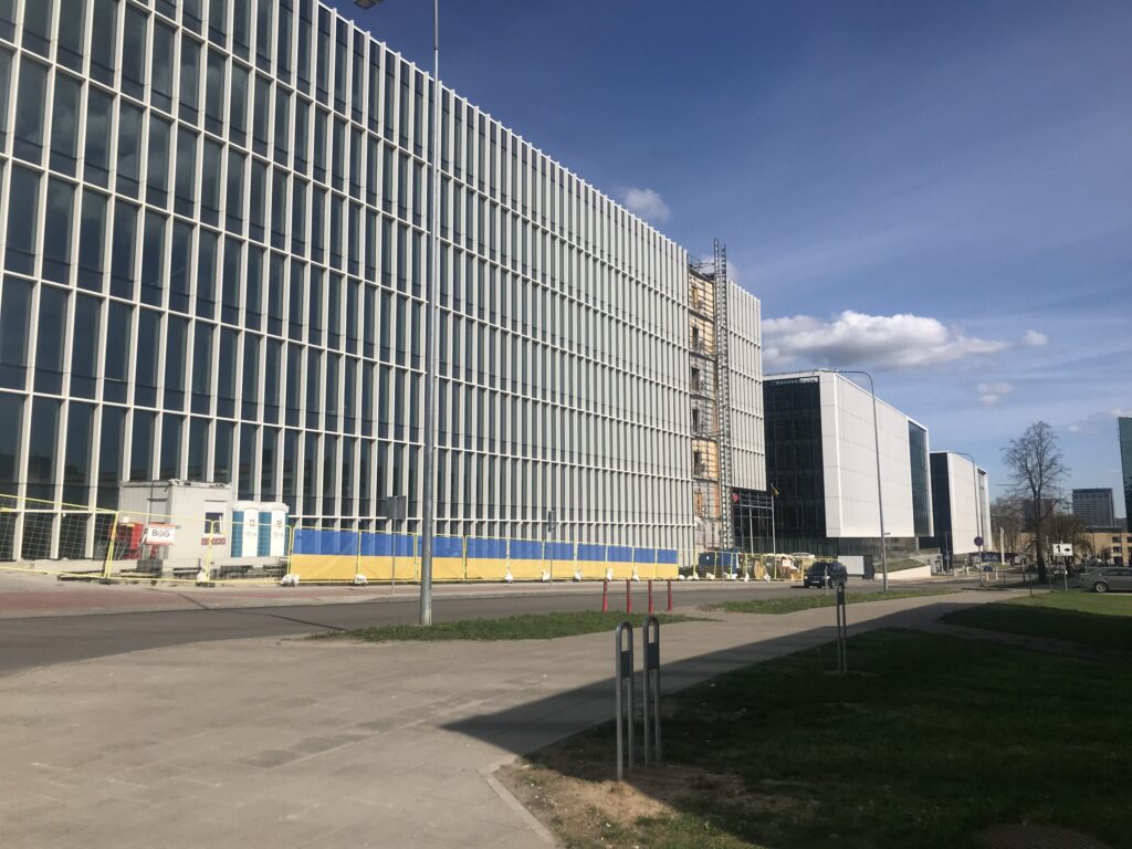 CORE (Ukmergės g. 126) - Office center - construction photos