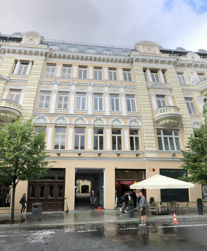 Gedimino 22 (Gedimino pr. 22) - Multi apartment - construction photos