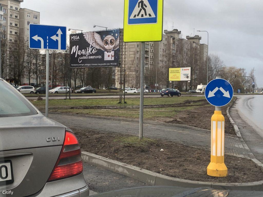 Baltų pr. ir Rasytės g. sankryža (Baltų pr., Rasytės g. ) - Ceļš - būvdarbu attēli