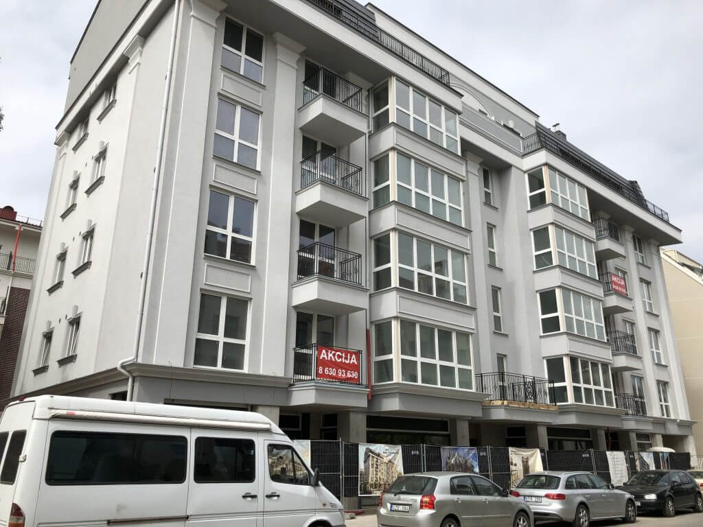 Aguonų namai (Aguonų g. 11) - Multi apartment - construction photos
