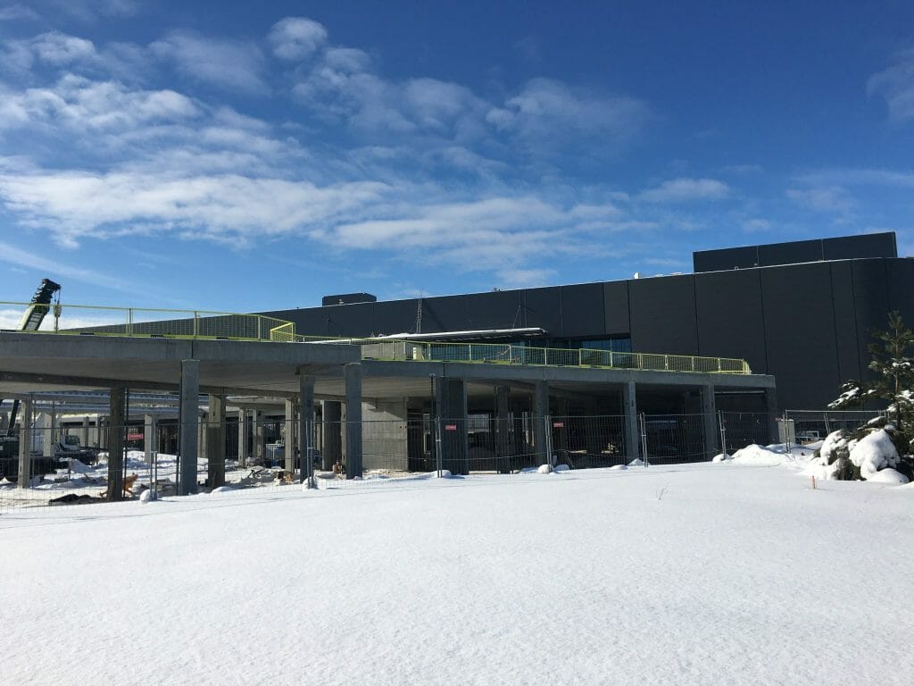 Automobilių stovėjimo aikštelė Pociūno g. (Vytauto Pociūno g. 2A) - Parking facility - construction photos