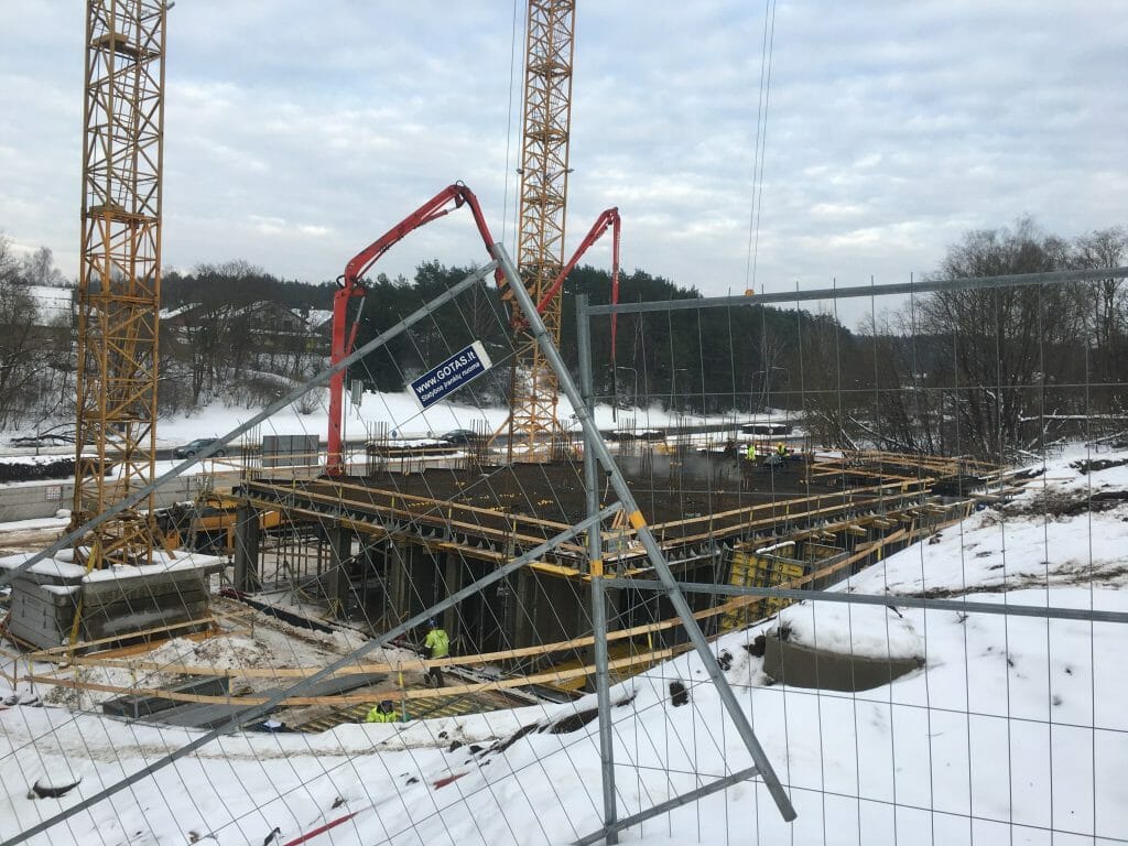Centrinio archyvo priestatas (O. Milašiaus g. 23) - Administrative - construction photos