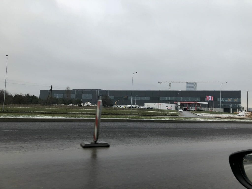 Vilnius OUTLET (Vytauto Pociūno g. 8) - Shopping center - construction photos