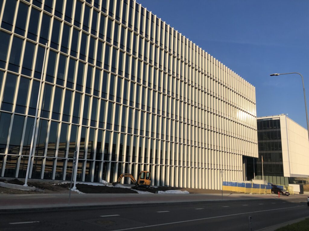 CORE (Ukmergės g. 126) - Office center - construction photos