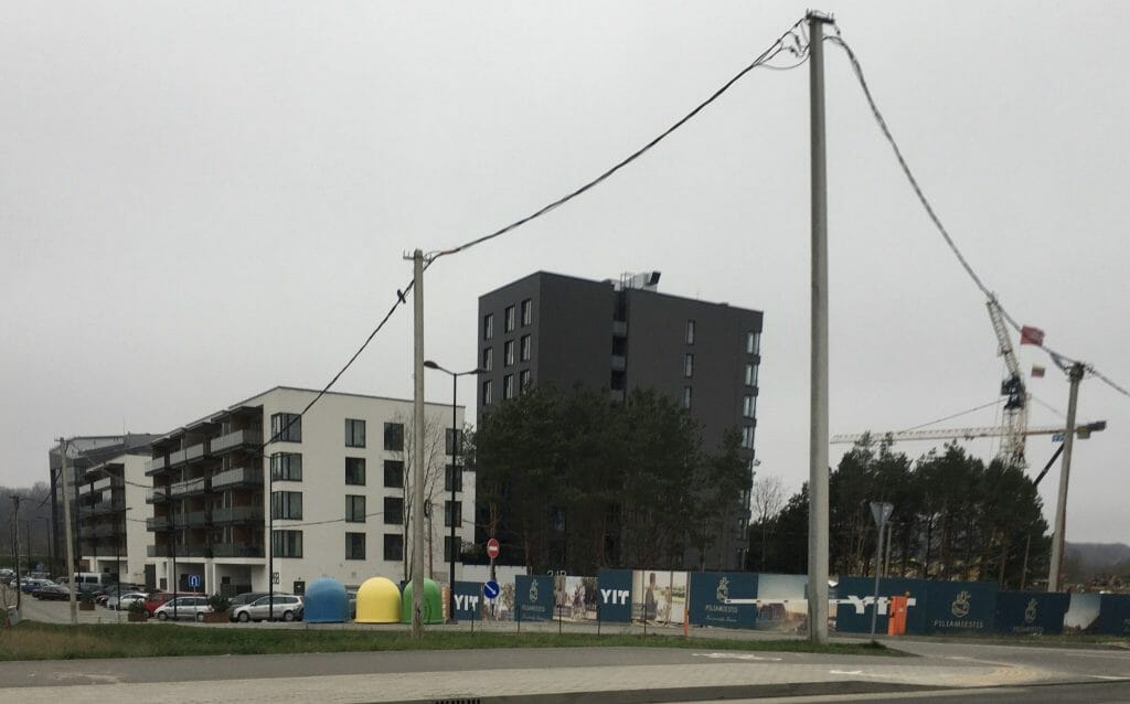 Piliamiestis 4 etapas (Brastos g. 24E, 24D) - Multi apartment - construction photos