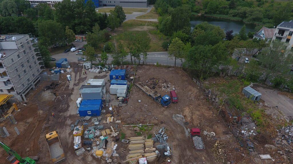 Paparčių namai 2 etapas (Utenos g. 41A) - Daugiabutis - statybų nuotraukos