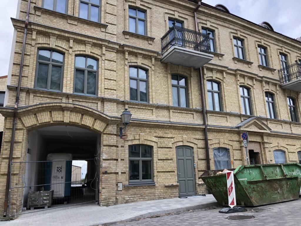 Užupio g. 28 (Užupio g. 28) - Multi apartment - construction photos