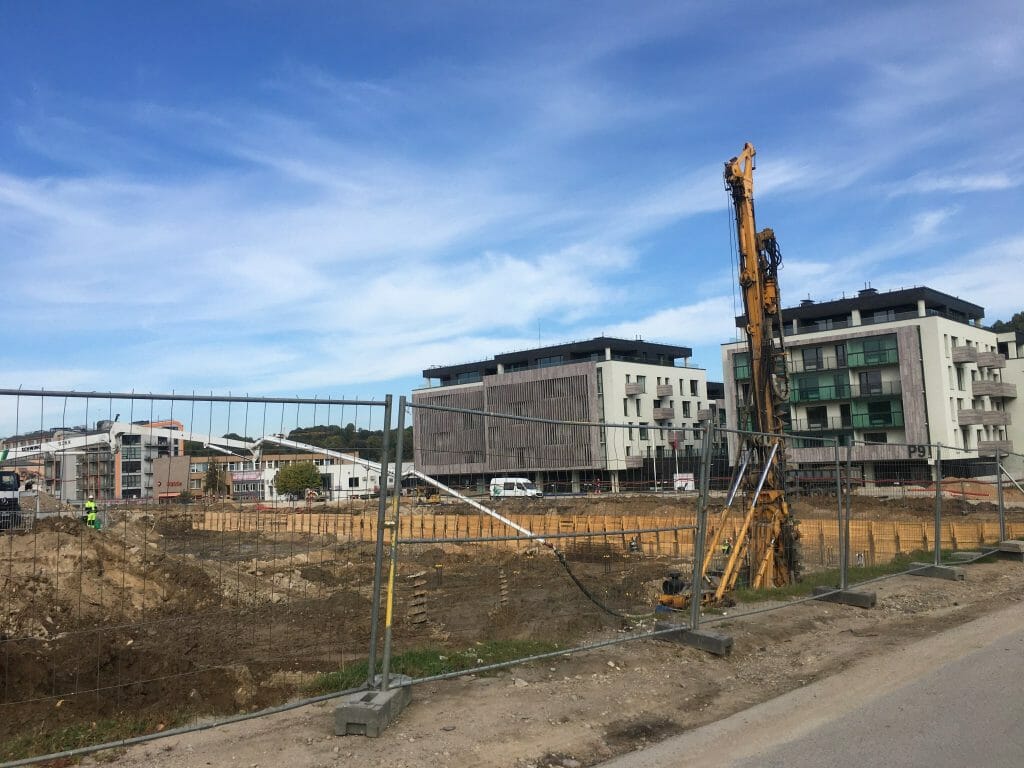 Vilnelės skverai 1 etapas (Manufaktūrų g. 7) - Multi apartment - construction photos