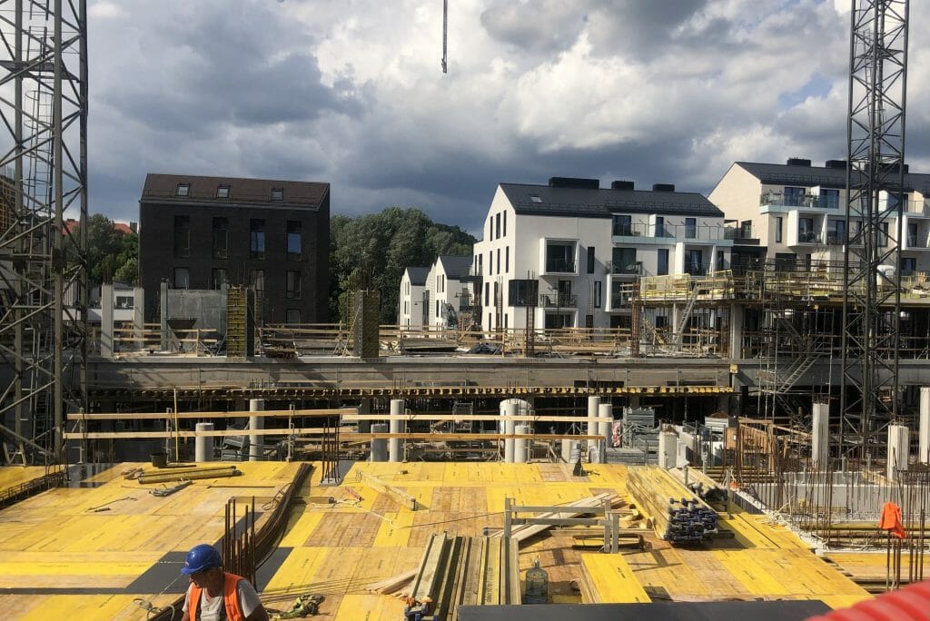 PAUPYS 6 etapas (Aukštaičių g. 7) - Multi apartment - construction photos