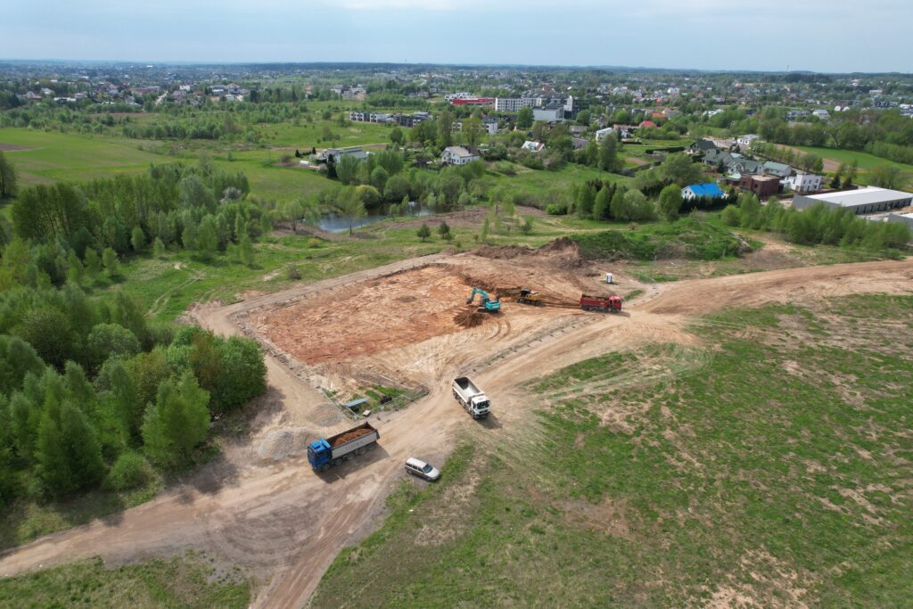 Lake Town 1 etapas (Duisburgo g. 1) - Daugiabutis - statybų nuotraukos