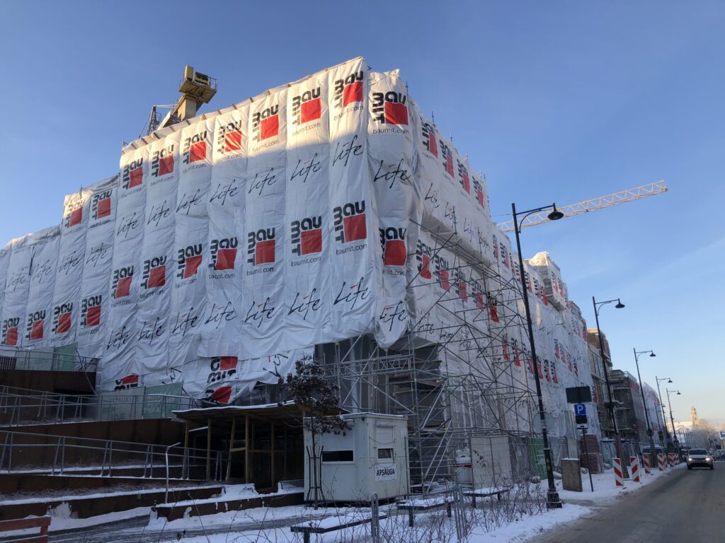 PAUPYS 6 etapas (Aukštaičių g. 7) - Multi apartment - construction photos