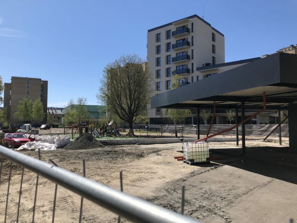 Amatų skveras (Amatų g.) - Väljak - ehituse fotod