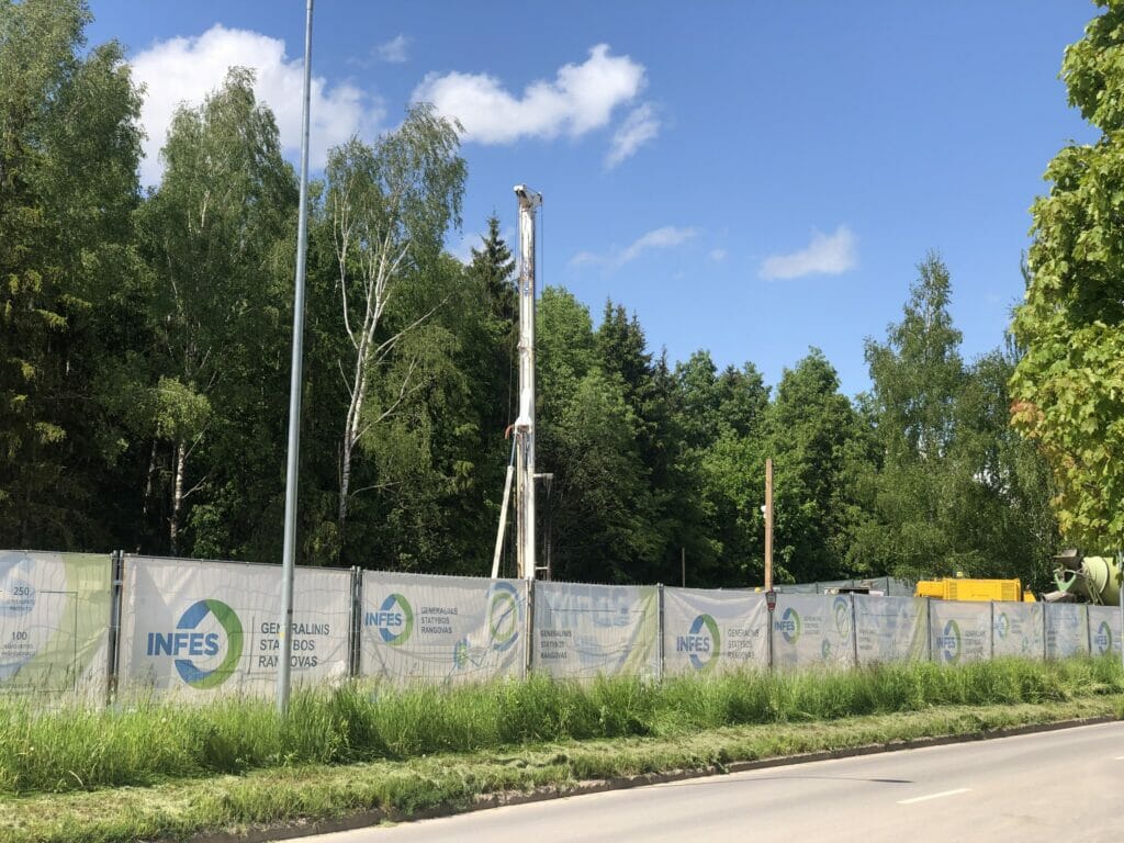 5-asis policijos komisariatas ir Kelių policija (Sietyno g. 24) - Administrative - construction photos