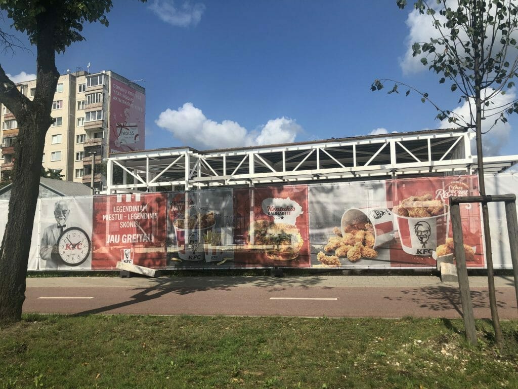 KFC Savanorių pr. 439 (Savanorių pr. 439) - Food services - construction photos