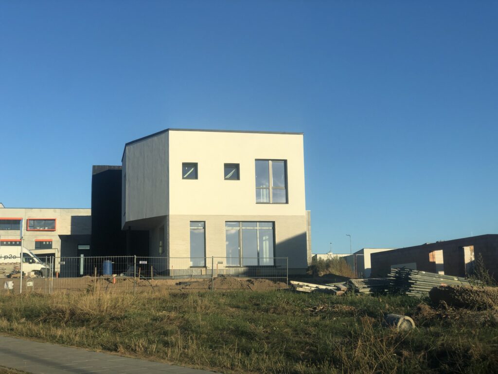 Armėnų namai (Armėnų g. 2, 14, 19 / Savičiūnų g. 3, 5, 7) - Row housing - construction photos