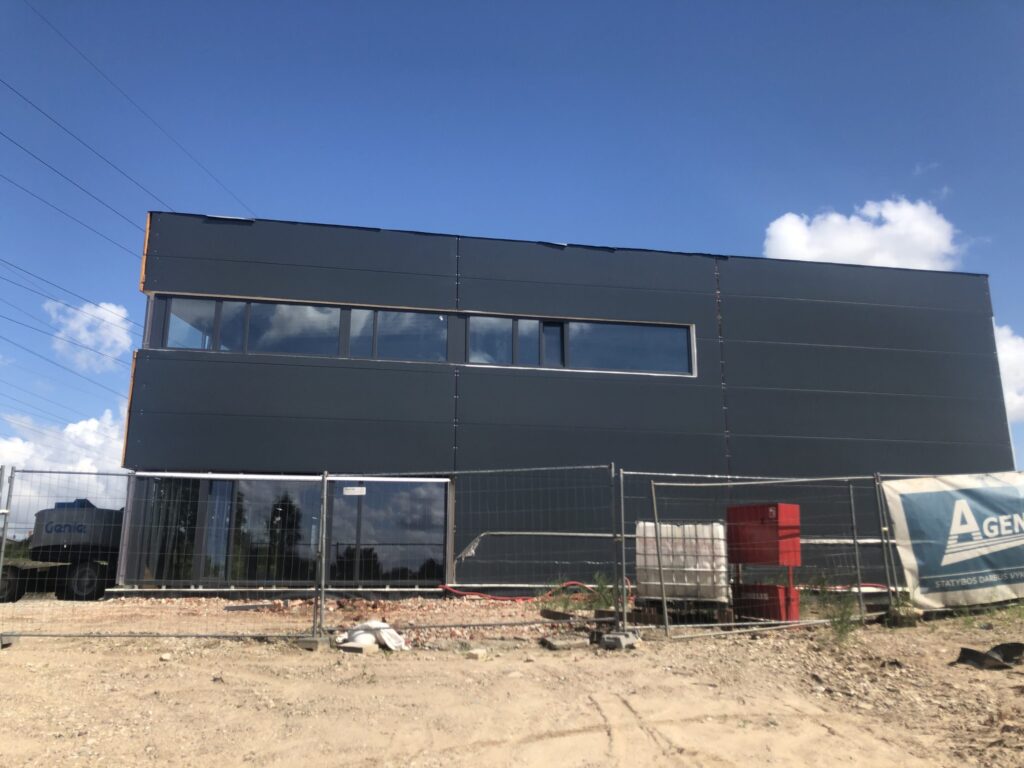 Elektrėnų g. 27 (Elektrėnų g. 27) - Sandėlys / Platinimo centras - statybų nuotraukos