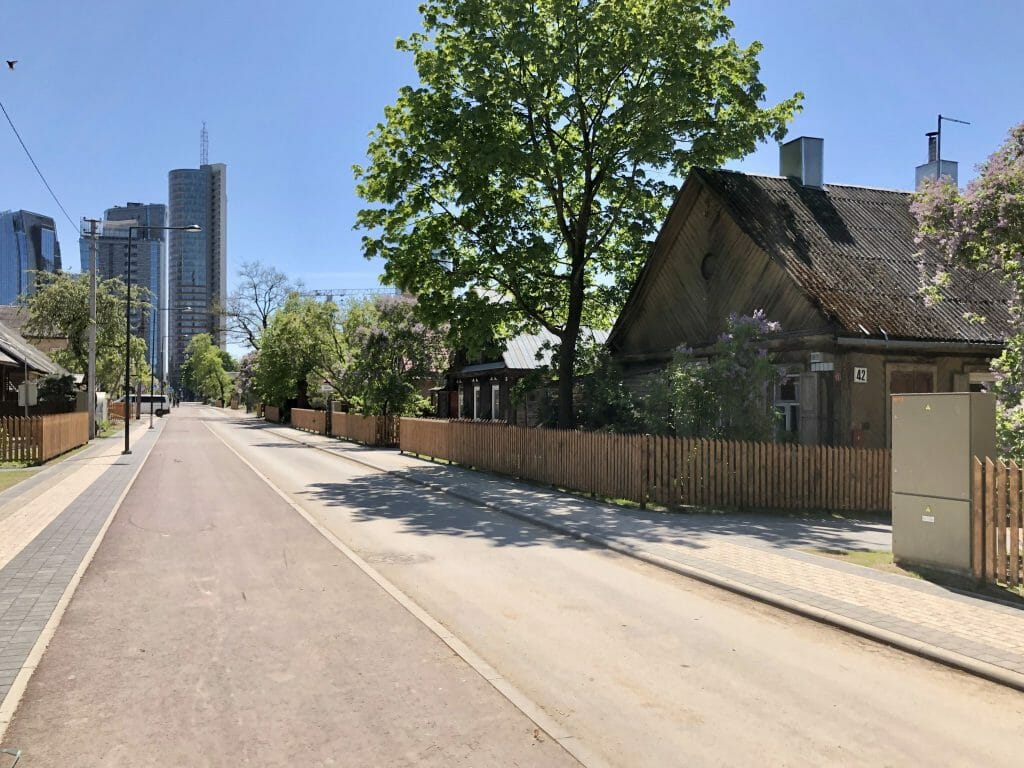 Giedraičių ir S. Fino g. (Giedraičių g.) - Bike path, Street - construction photos