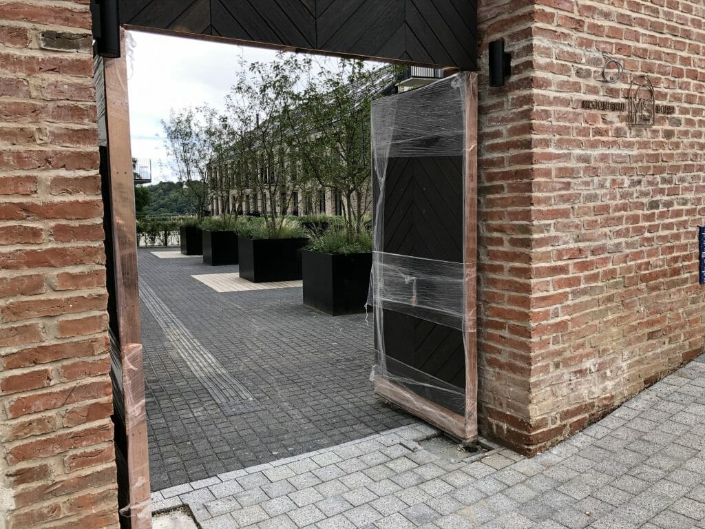 Misionierių sodai (Subačiaus g. 20) - Multi apartment - construction photos