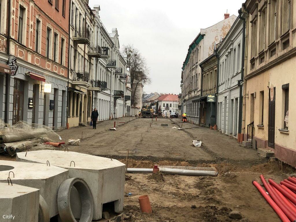 Vilniaus g. rekonstrukcija (Vilniaus g.) - Street - construction photos