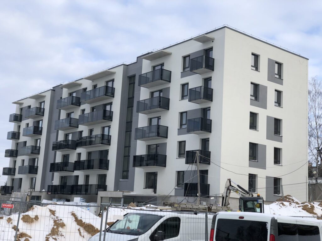 Kavoliuko 14 (A. P. Kavoliuko g. 14) - Multi apartment - construction photos