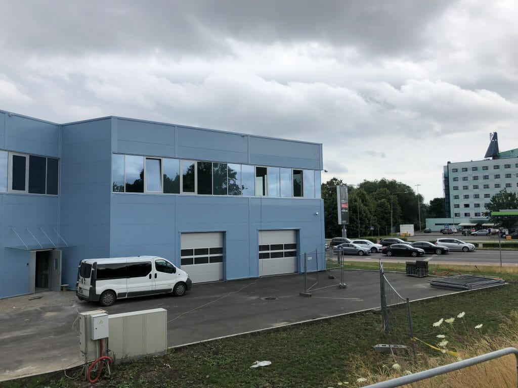 AINAVA plovykla (Minijos g. 96) - Car wash - construction photos