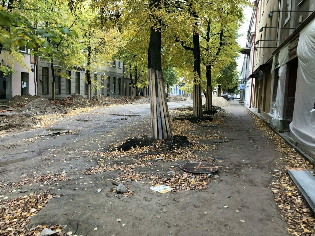 Vilniaus g. rekonstrukcija (Vilniaus g.) - Street - construction photos