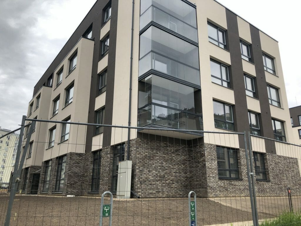 Bitėnų oazė 1-2 etapai (Bitėnų g. 3D, 1B) - Multi apartment - construction photos