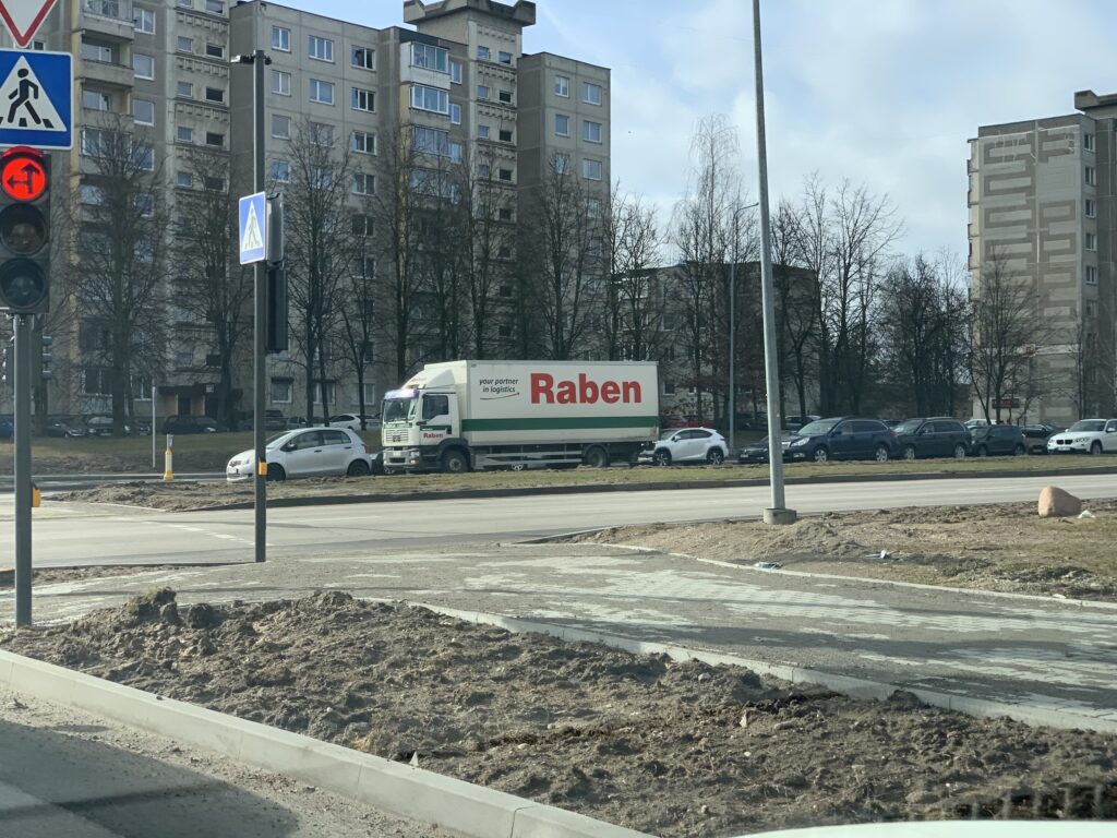 Baltų pr. ir Rasytės g. sankryža (Baltų pr., Rasytės g. ) - Ceļš - būvdarbu attēli